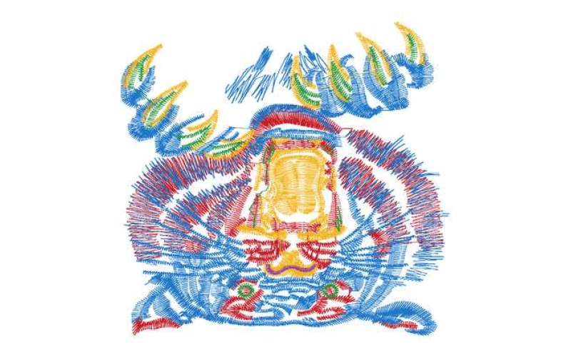 虎头图案