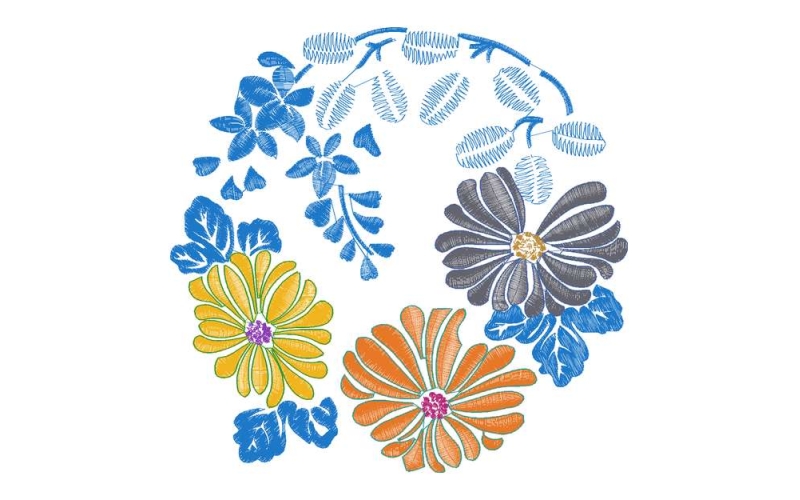 美丽花卉