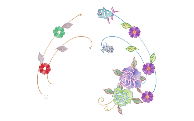 美丽花卉
