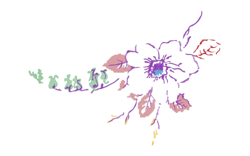 美丽花卉