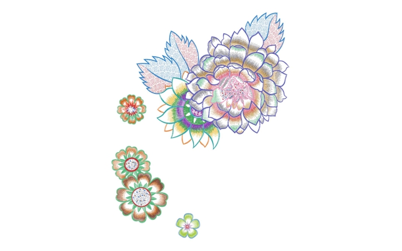 美丽花卉