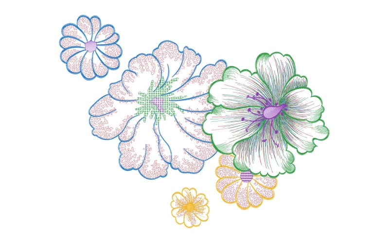 美丽花卉
