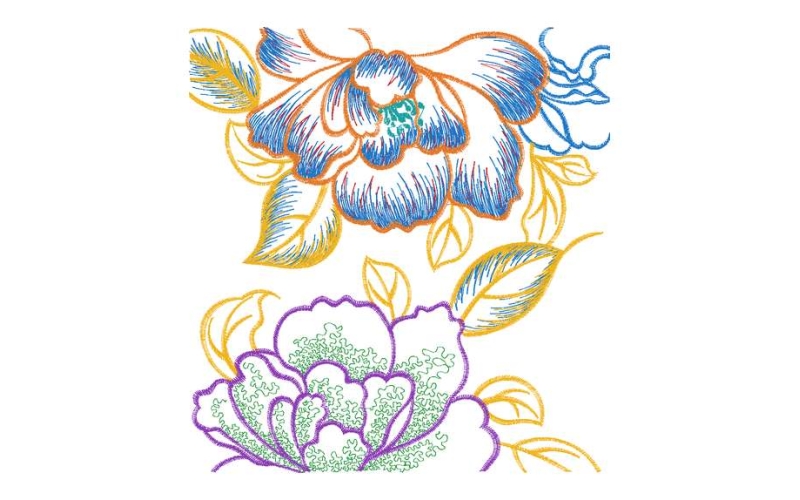 美丽花卉