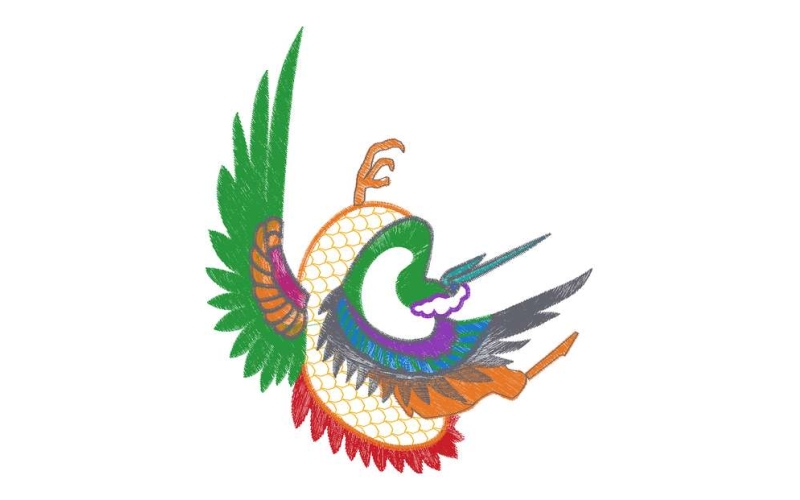 仙鹤图案