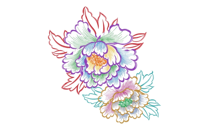 美丽花卉