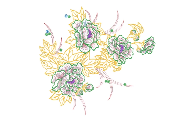 美丽花卉