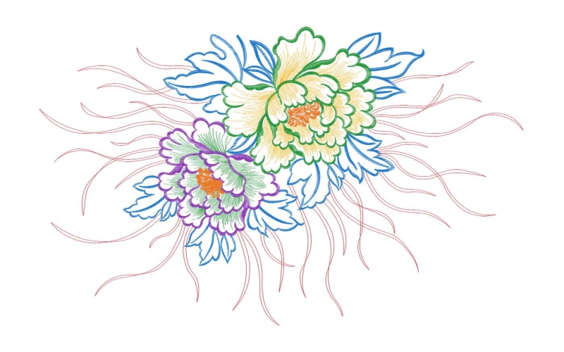 美丽花卉