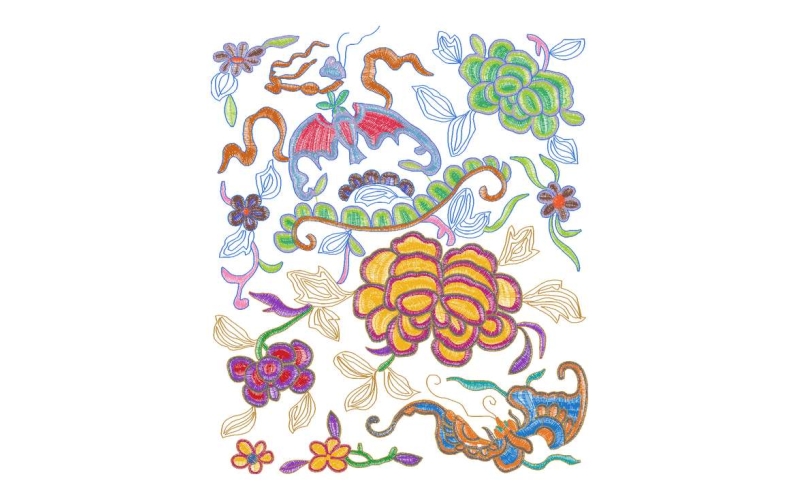 美丽花卉
