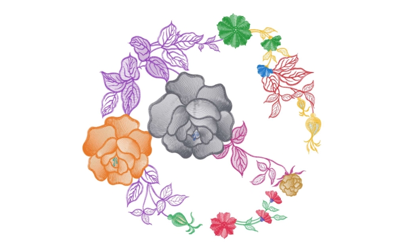 美丽花卉