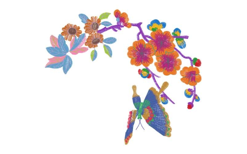 美丽花卉