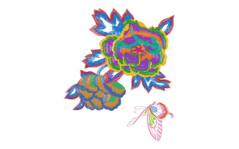 美丽花卉