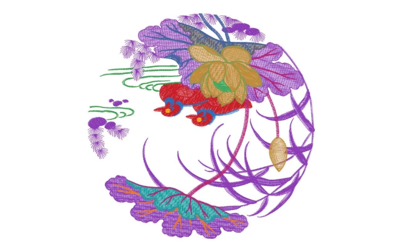 莲花鸳鸯